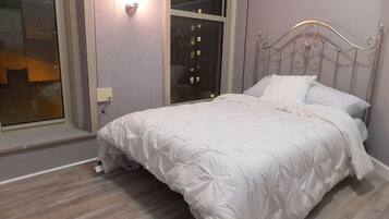1 Schlafzimmer, Schreibtisch, Bügeleisen/Bügelbrett, WLAN