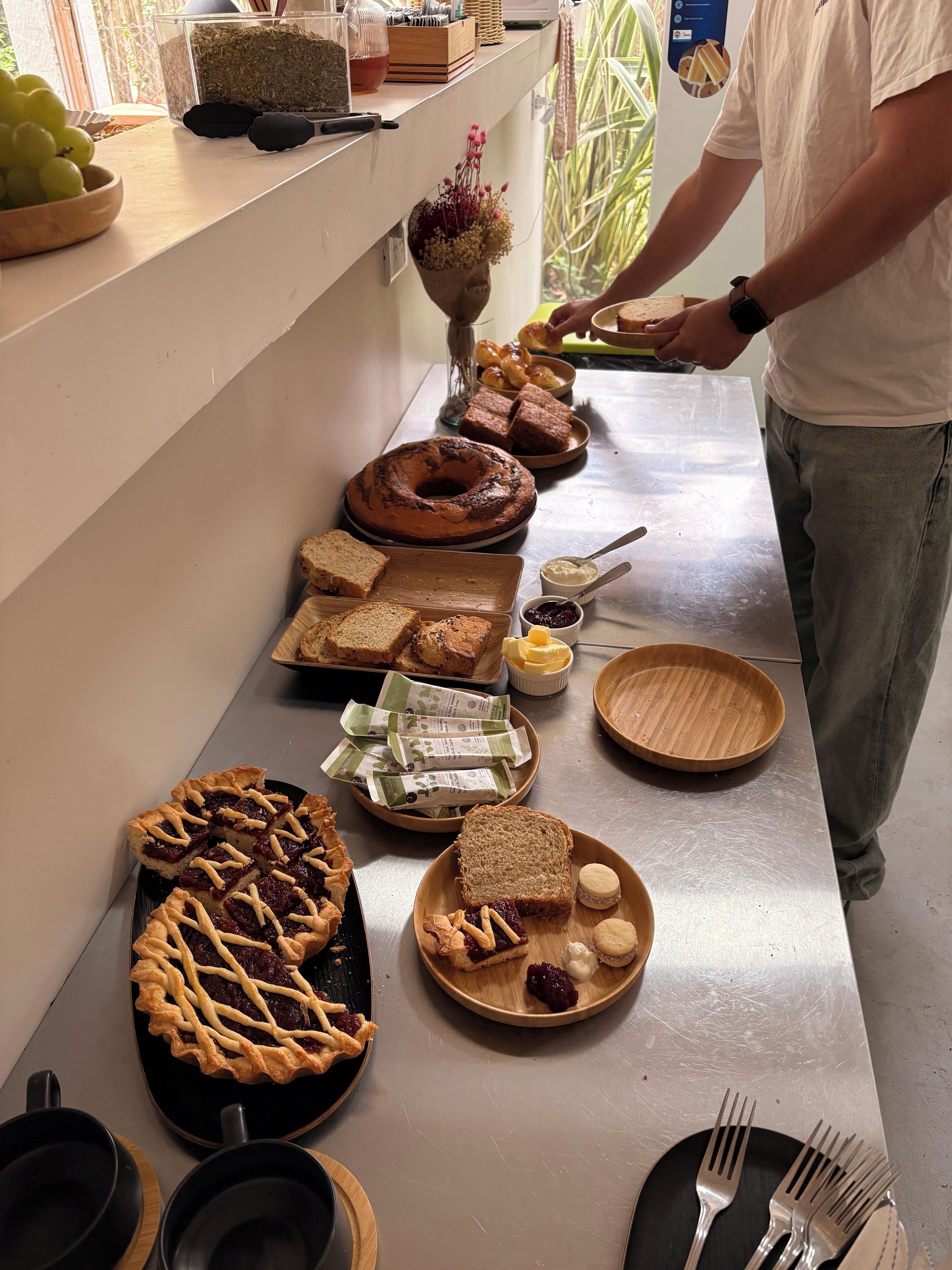 Kontinental frokost er inkludert hver dag