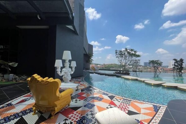 Alberca al aire libre