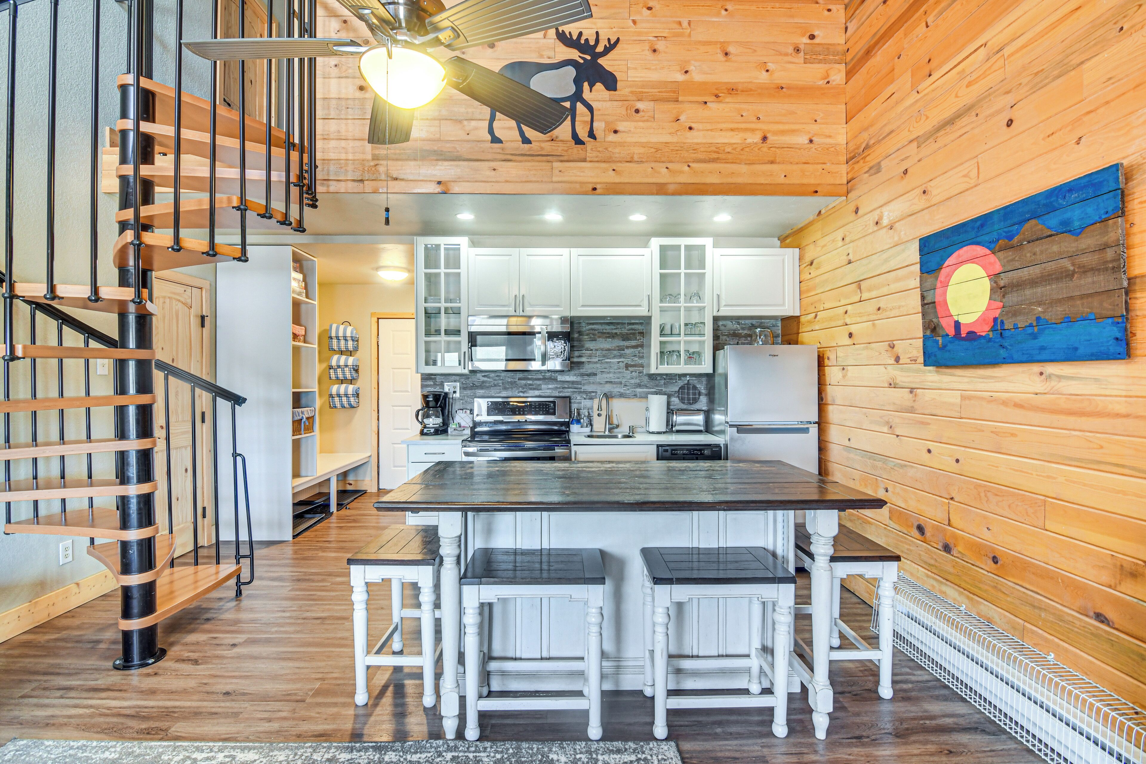 华丽公寓式客房, 山景 | 私人厨房