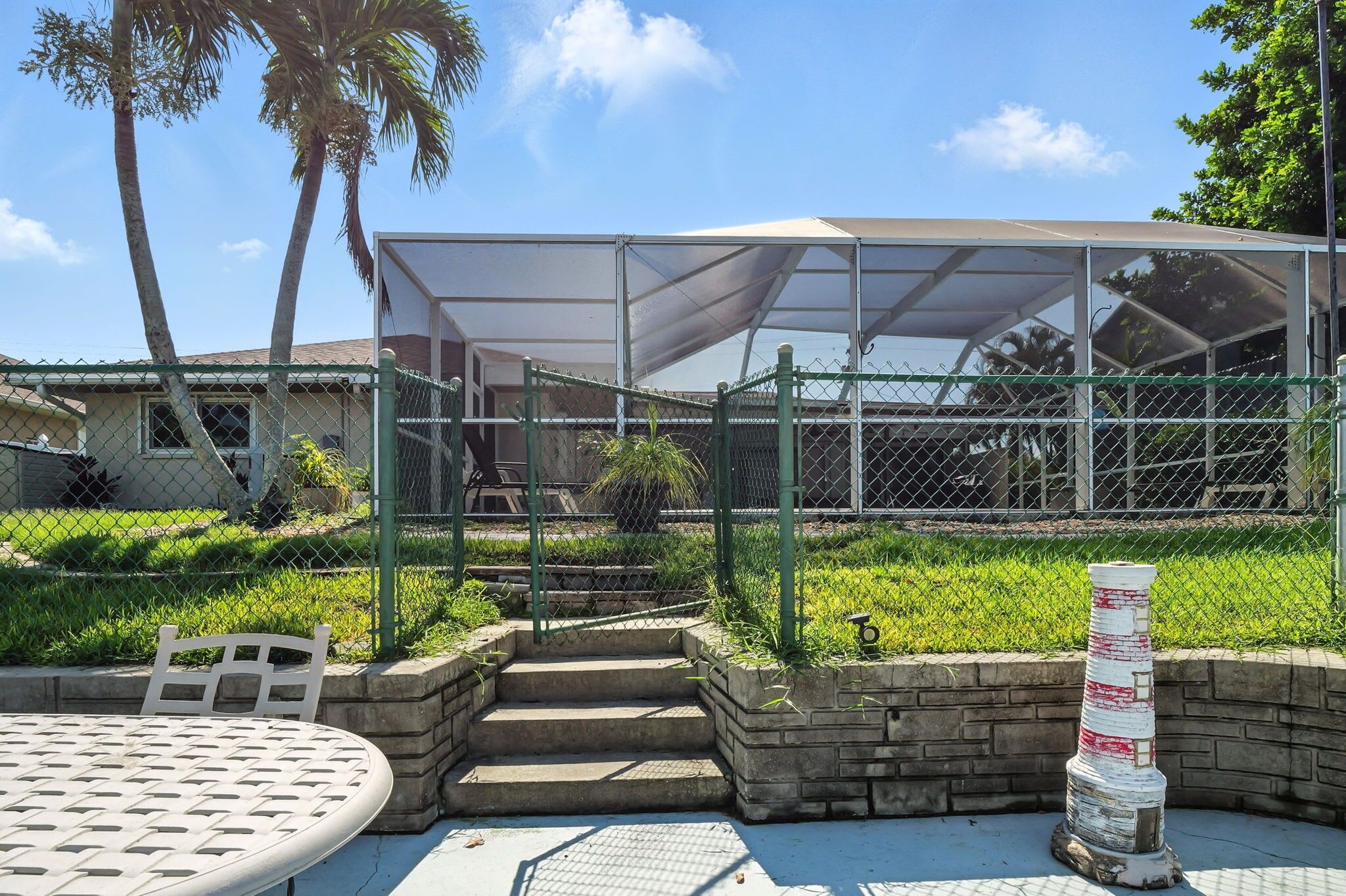 Enceinte de l’hébergement