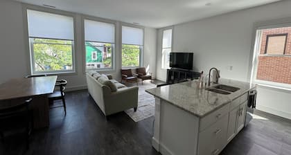 Downtown Charlevoix Apartment on Bridge Street
