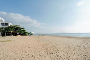 Private beach nearby