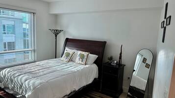 2 dormitorios, tabla de planchar con plancha, wifi y ropa de cama