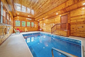 Piscine couverte, piscine chauffée