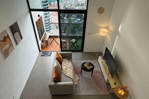 Living area - The Establishment Menara Teguh Bangsar Menara UOA KL Sentral (Kuala Lumpur)