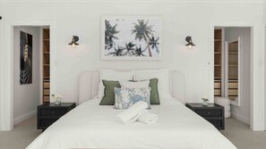 4 chambres, bureau, fer et planche à repasser, accès au Wi-Fi (inclus)