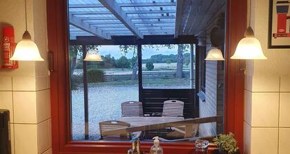 Lovely holiday home with views of fields