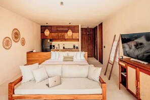 1 bedroom, iron/ironing board, Internet, bed sheets