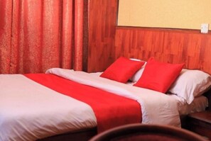 1 quarto, roupa de cama