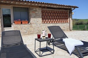 Terrace/patio - Agriturismo Case Corboli appartamento Visietto (Todi)