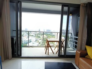 Apartment, 1 Bedroom, Accessible, Smoking | Balcony