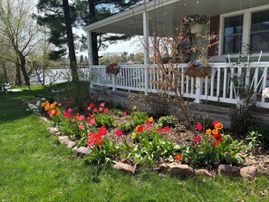 Property grounds - Charming 2-bedroom apartment in marvelous Bloomer,WI.   On Lake Como. (Bloomer)