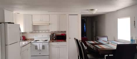 Microwave, oven, stovetop