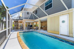 Pool - 249 Into The Mystic: 3BR/3BA Pool Home! (Fort Myers Beach)
