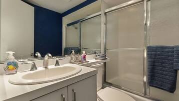 Towels, soap, toilet paper