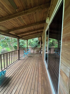 Terrace/patio - Maison en bois (Raiatea)