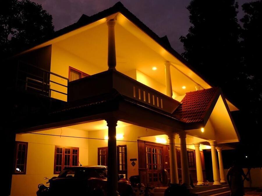 Majoituspaikan julkisivu