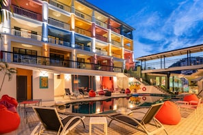 Fassade der Unterkunft