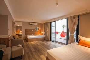 Superior 6 Single-Bed Mixed Dorm (with Pool) | 免費無線上網、床單