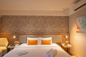 Habitación Deluxe doble (City View) | Wifi gratis y ropa de cama