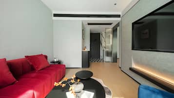 Habitació amb dos llits individuals clàssica, vistes al pati | Sala d'estar