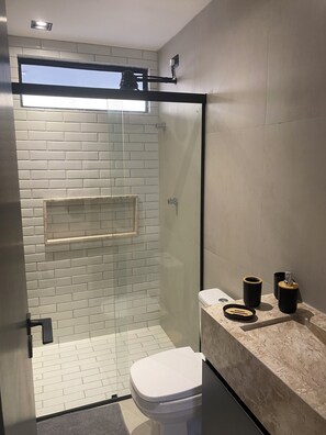Hair dryer, towels, soap, toilet paper - Flat Intermares (Cabedelo)