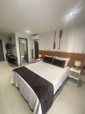 1 多间卧室、熨斗/熨衣板、免费 WiFi、床单