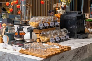 Desayuno de autoservicio incluido todos los días 