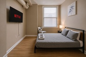 1 bedroom, iron/ironing board, WiFi, bed sheets
