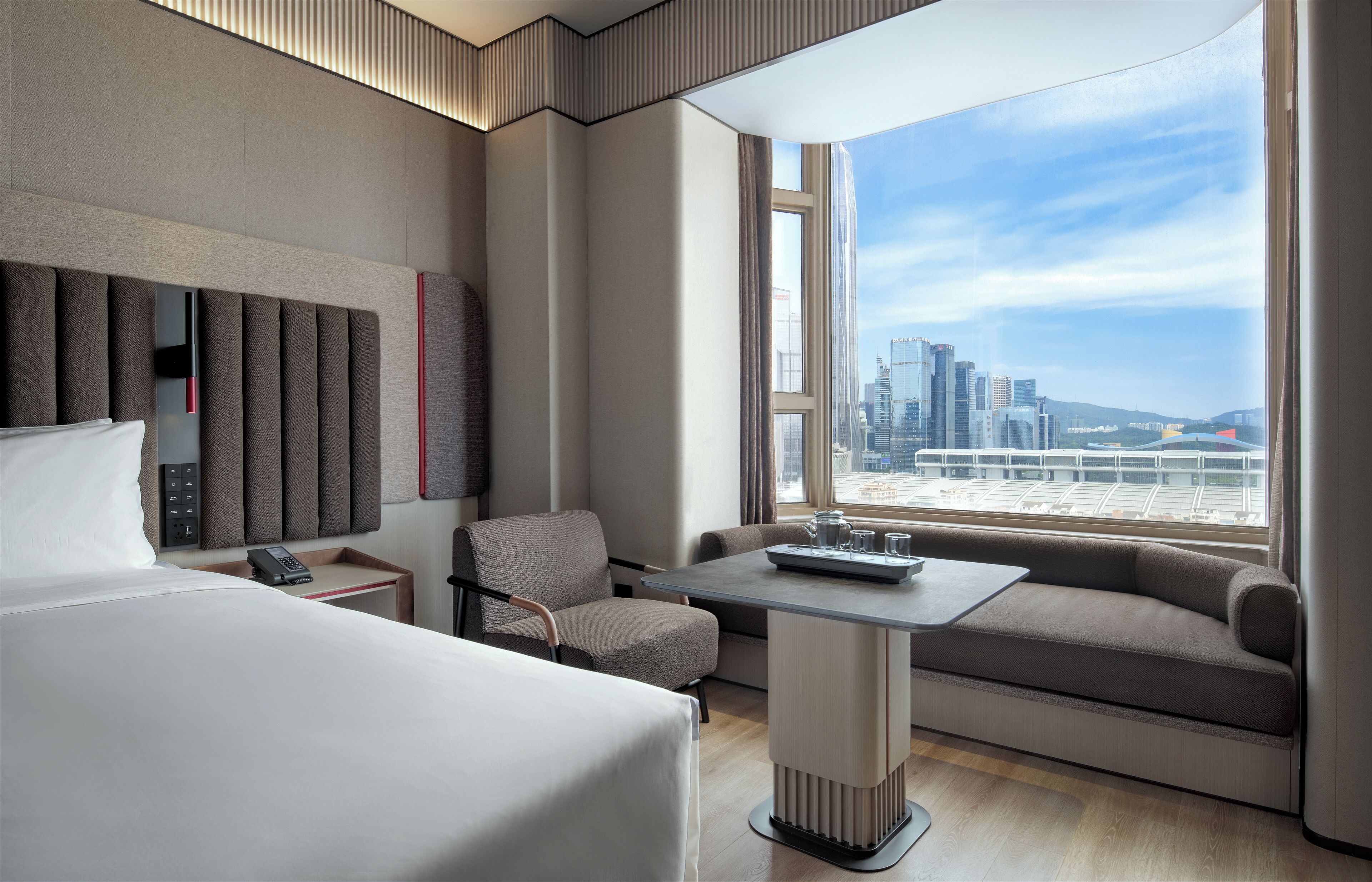 Business Room, 1 Katil Ratu (Queen), Pengemasan, City View | Pemandangan bandar