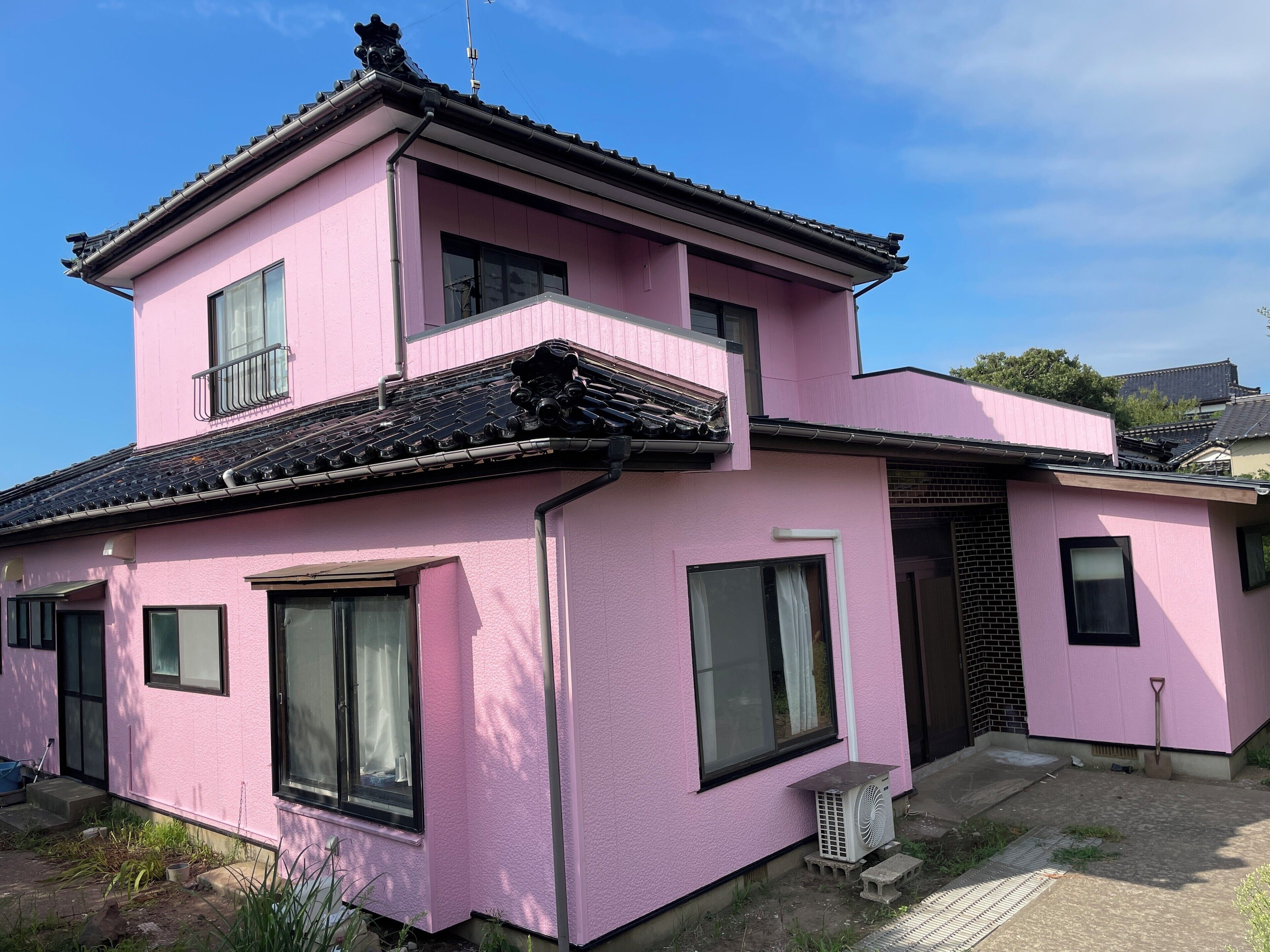 Voorkant van accommodatie