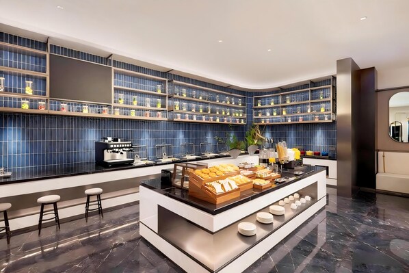 Desayuno de autoservicio diario (CNY 38 por persona)