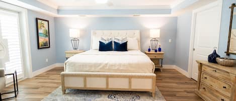 4 slaapkamers, een strijkplank/strijkijzer, gratis wifi, beddengoed