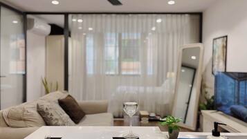 Appartement Luxe, 1 chambre, balcon, côté jardin