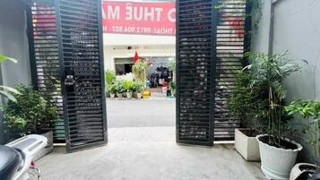 Entrada de la propiedad