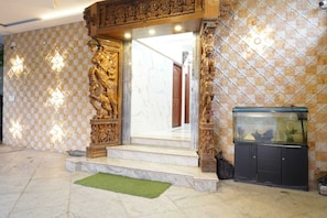 Interior entrance