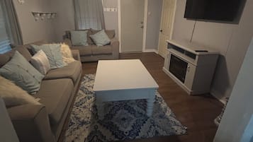 TV connectée, cheminée