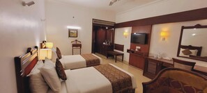 Deluxe Twin Room, City View | In-room safe, iron/ironing board, free WiFi, wheelchair access - ASHOKA INN (Thrissur)