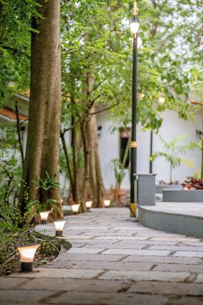 Façade de l’hébergement