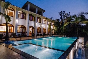 Voorkant van accommodatie