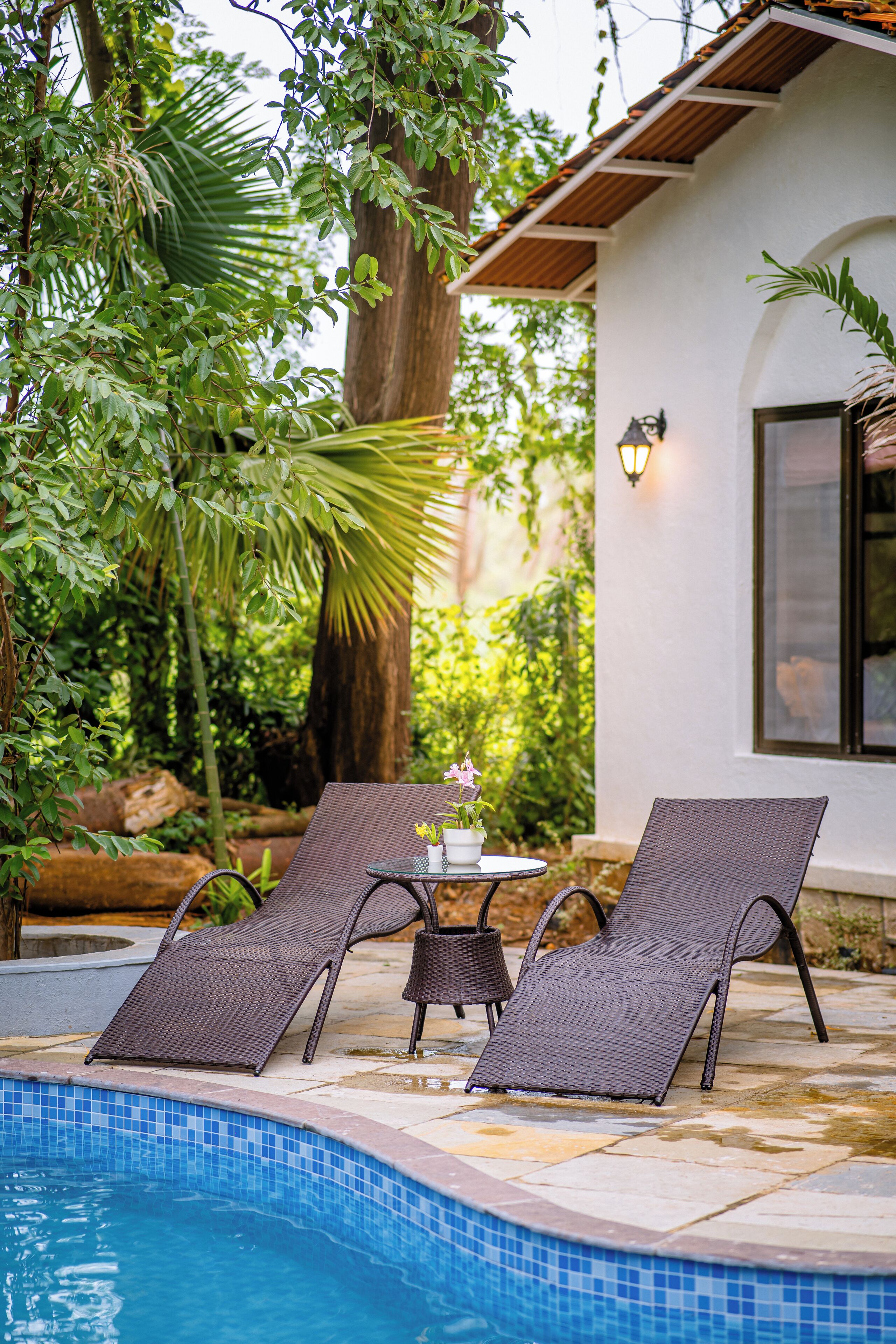 Fachada de la propiedad