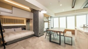 1 chambre, bureau, fer et planche à repasser, Wi-Fi gratuit