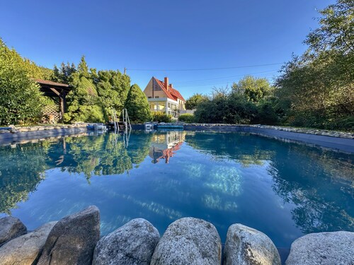 Ferienhaus in der Sächsischen Schweiz mit Pool
