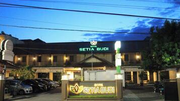 Fassade der Unterkunft