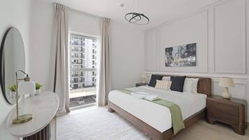 1 bedroom, desk, iron/ironing board, WiFi