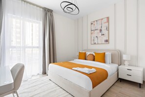 1 bedroom, desk, iron/ironing board, WiFi