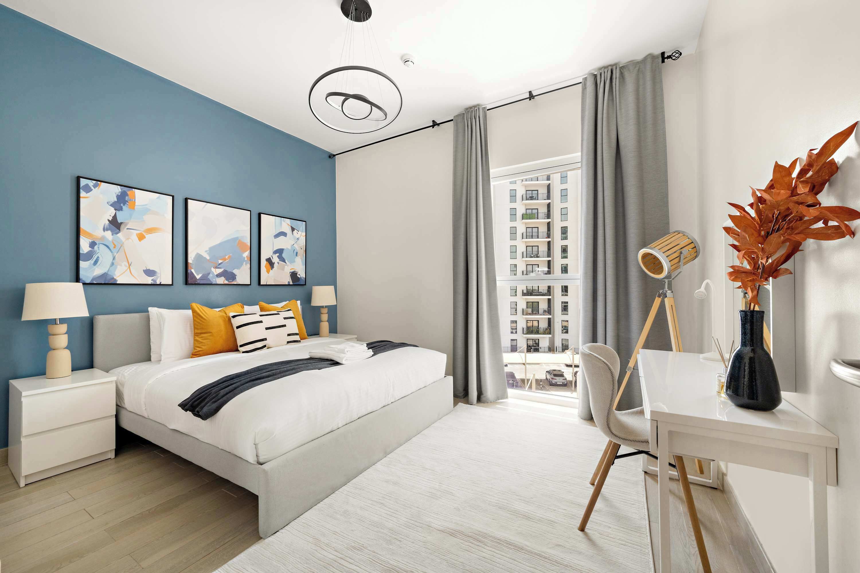 1 bedroom, desk, iron/ironing board, WiFi