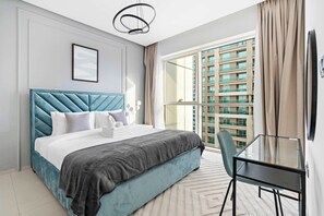 1 bedroom, desk, iron/ironing board, WiFi