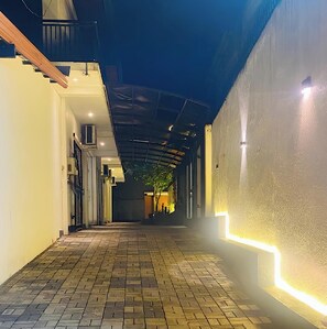 Entrada de la propiedad